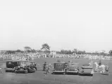 Chassis 1628 (backed in) at a Southampton horse show, circa 1930s.