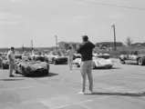 Chassis 0806 in the Bahamas for the Nassau Speed Week, 1963.
