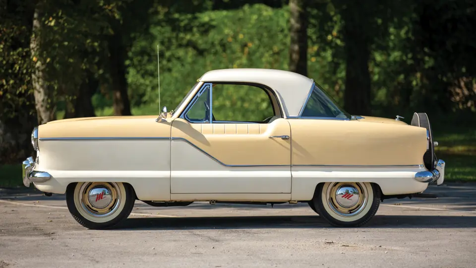 1959 Nash Metropolitan Coupe HF19_r0140 sold by Mark Grimsley. Photo by Dan Henry / www.DanHenryPhotography.com