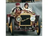 The Hispano-Suiza is pictured driving on 17 Mile Drive in California as part of the. 2004 Pebble Beach Concours events.