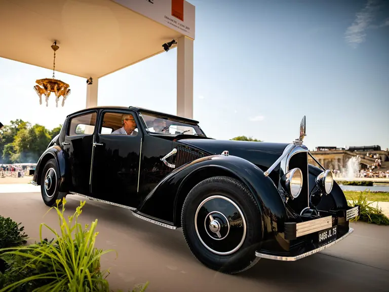 This Voisin won its class at the 2019 Chantilly Arts & Elegance concours.