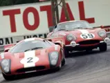 Jacques Rey/Claude Haldi, #59, Disqualified, 24 Hours of Le Mans, 14-15 June 1969.
