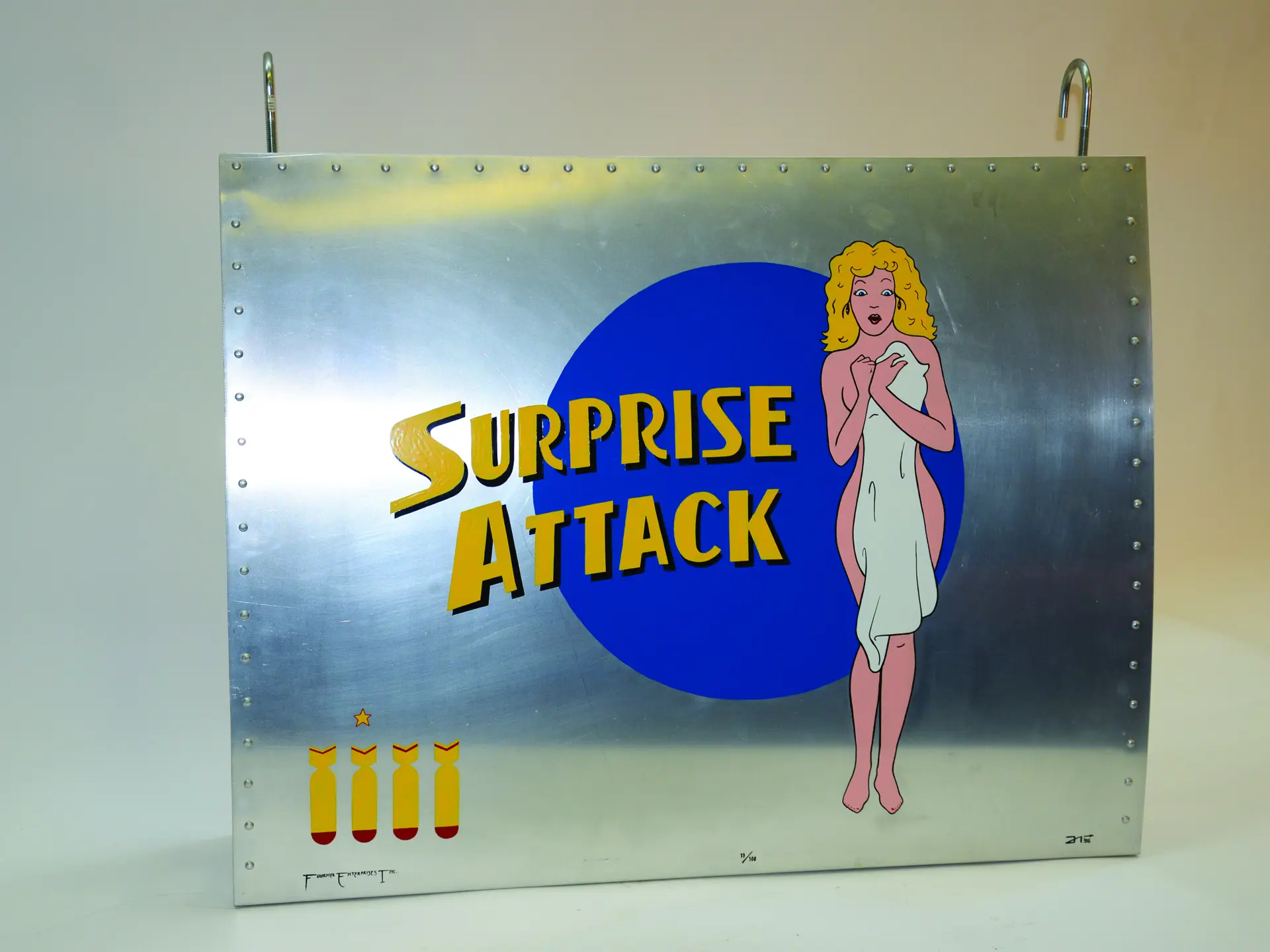 Fournier Enterprises, fuselage art “Surprise Attack” Auburn Fall 2016