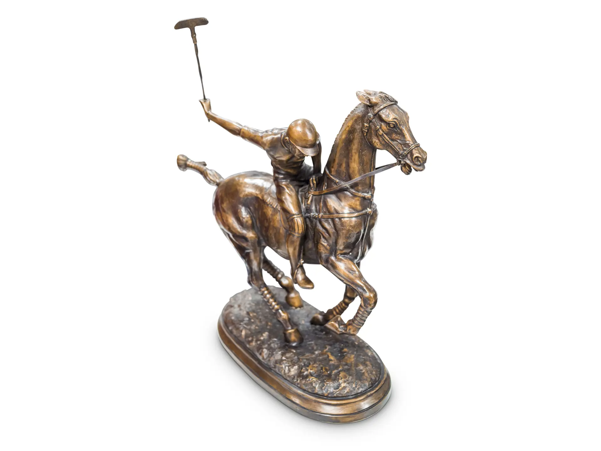 Polo Player Sculpture | Gene Ponder Collection | RM Sotheby's