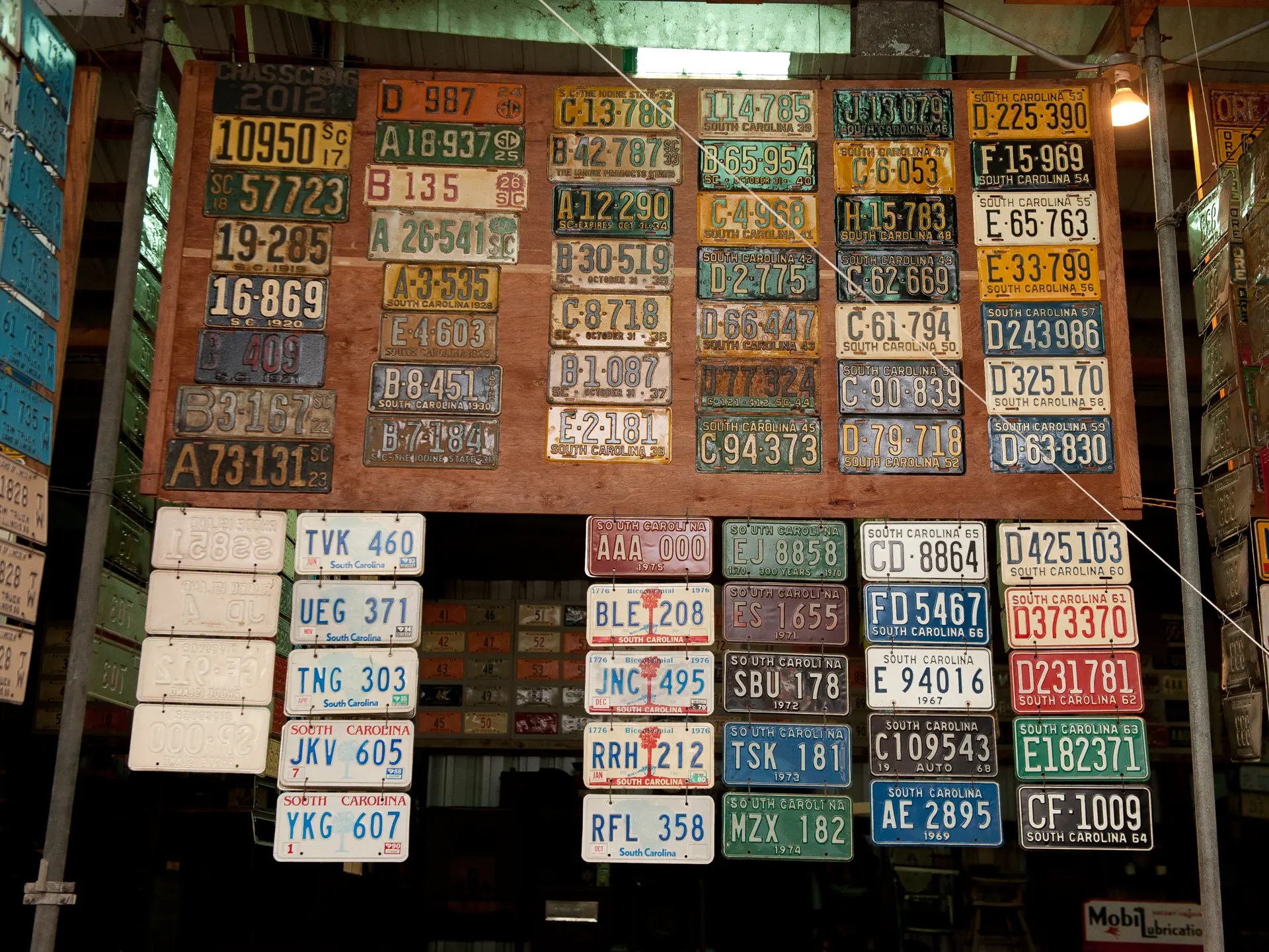 South Carolina License Plates | The Lee Roy Hartung Collection | RM ...