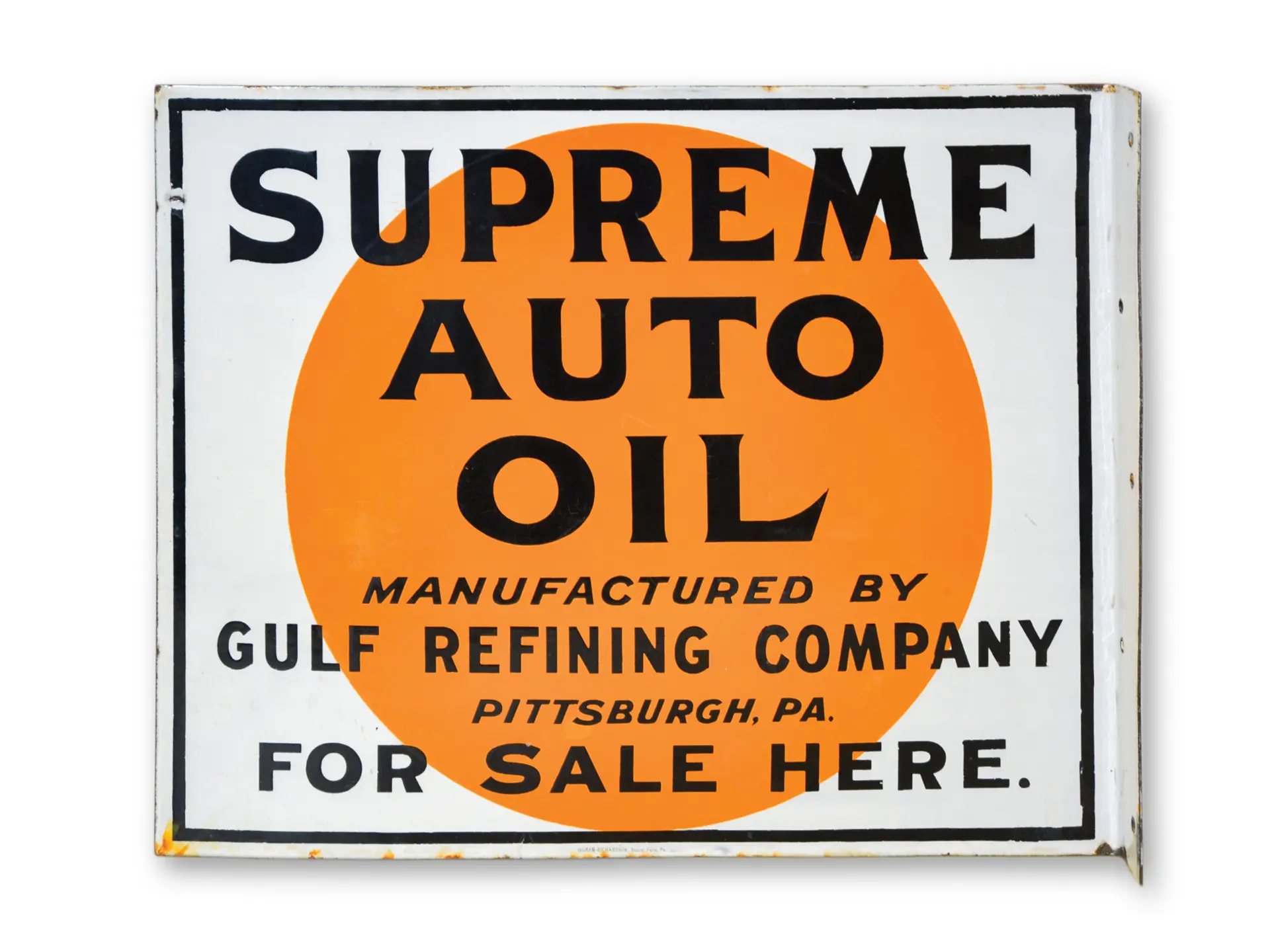 supreme-auto-oil-gulf-refining-sign-auburn-spring-2019-rm-sotheby-s