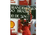 Brazilian GP Jacarepagua Autodromo, Rio de Janeiro Brazil 1989
Podium Nigel Mansell Ferrari 640 wins the race
© Formula One Pictures / Picture by John Townsend. Office tele (+36)26 322 826 Hungarian mobile (+36) 70 776 9682. UK Mobile +44 7747 862606 www.f1pictures.com.
Vat Number 221 9053 92
 
