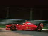1997 Italian Grand Prix.
Monza, Italy.
5-7 September 1997.
Eddie Irvine (Ferrari F310B) 8th position.
Ref-97 ITA 18.
World  Copyright - LAT Photographic
