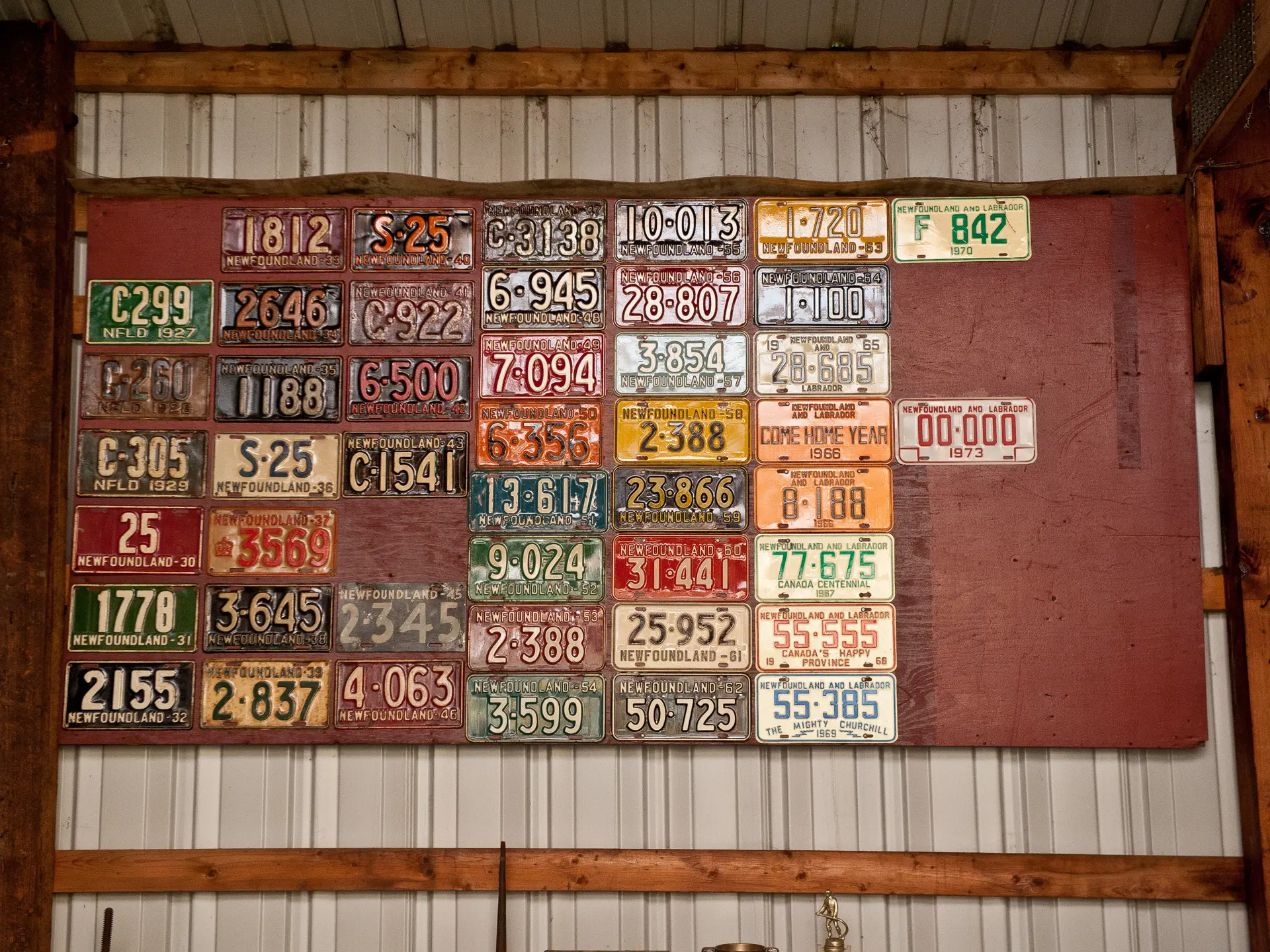 Newfoundland License Plates | The Lee Roy Hartung Collection | RM Sotheby's