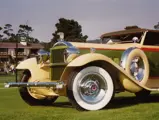 The Packard at the Pebble Beach Concours in 1993.