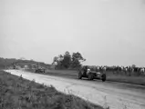 Richard Seaman races to victory at the British Empire Trophy Meeting at Donington, 4 April 1936.