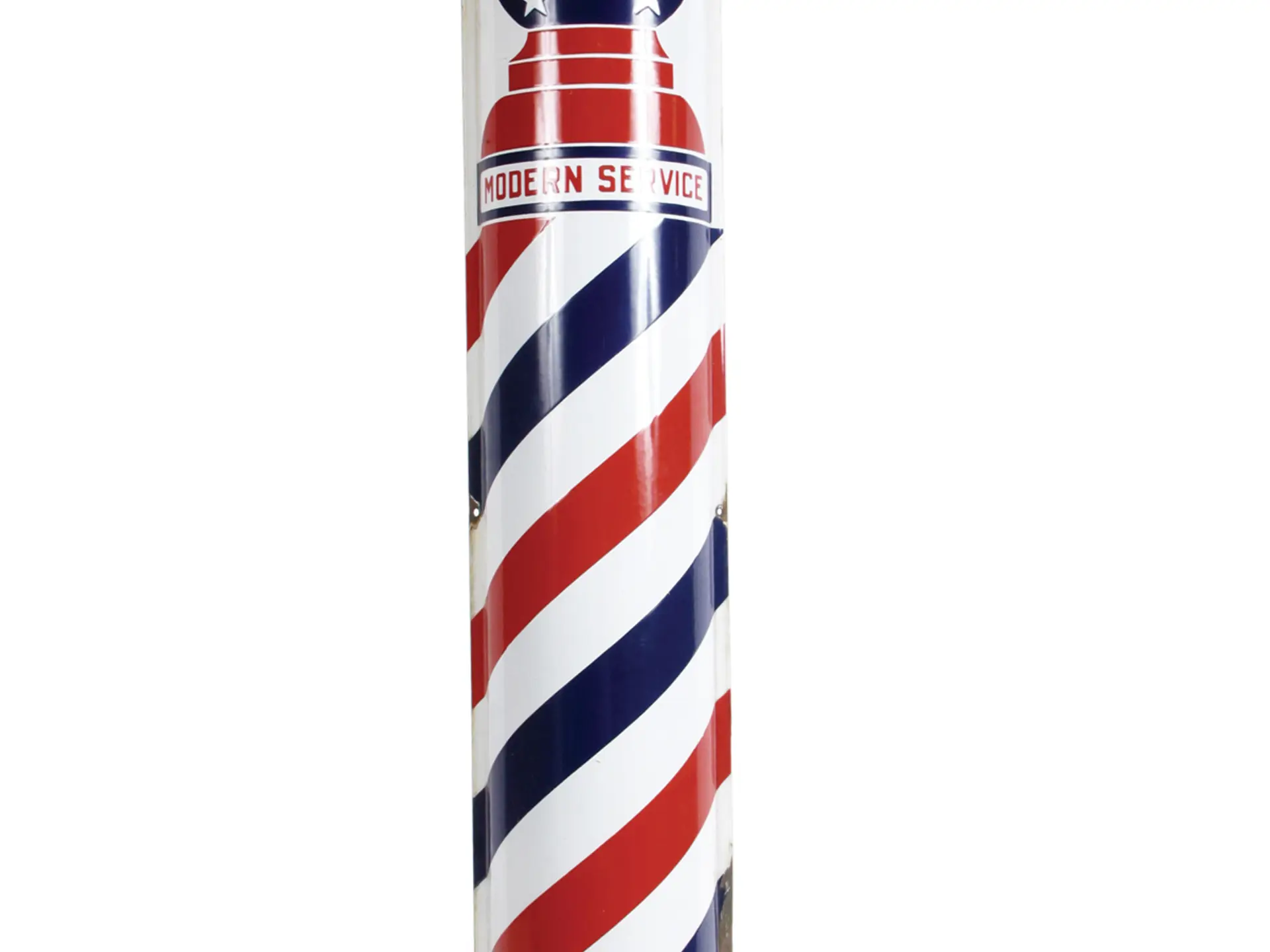 BARBER'S POLE SIGN | Private Collection of Tom & Marlene Stackhouse ...