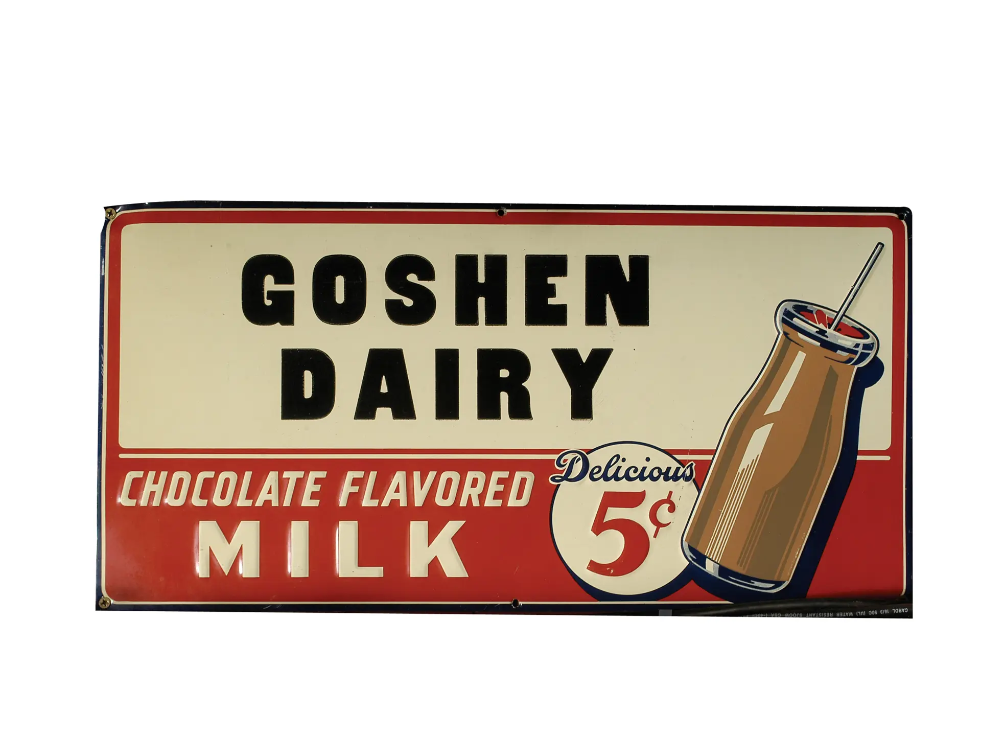 Goshen Dairy Chocolate Milk The Dingman Ford Collection RM Sotheby's