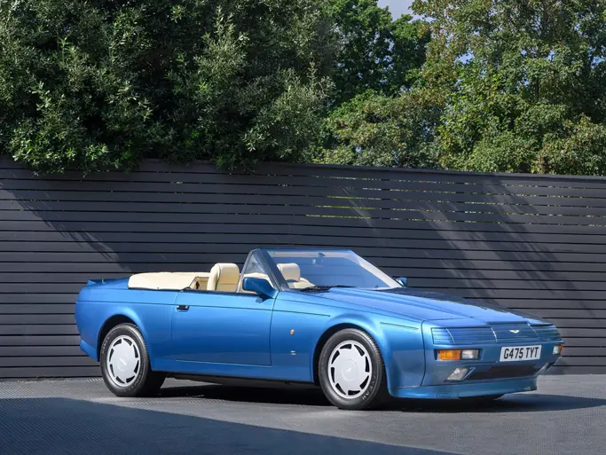 1988 Aston Martin V8 Volante Zagato offered at RM Sothebys London Live Auction 2021