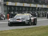 Ferrari 575 GTC, chassis no. F131 MGT 2224, being driven to 10th overall and 9th in class at the Brno Supercar 500, part of the 2005 FIA GT Championship.