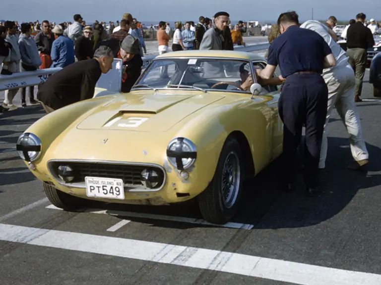 Piloted by Bob Grossman, chassis 1773GT was driven to overall victory on 28th May 1961 at the SCCA Bridgehampton race in New York.