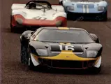 GT40 P/1061 as seen competing during its historic racing career with Bib Stillwell.