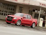 Ford Sport Trac Adrenalin teaser: Ford Sport Trac Adrenalin blends the high-performance of the legendary SVT F-150 Lightning with the utility of the Ford Explorer Sport Trac.