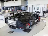 Chassis 069 during production at Bugatti’s facilities in Molsheim, France.