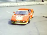 Christian Heinkele seen arriving at the Circuit de Spa-Francorchamps with the 348 Challenge for the 1994 West European Ferrari Challenge series.