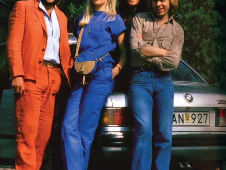 ABBA with the BMW 633 CSi.