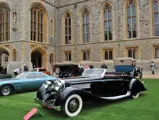 The Hispano-Suiza on display at the 2016 Concours of Elegance at Windsor Castle.