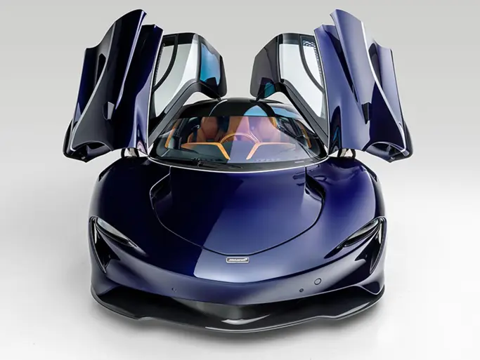 2020 McLaren Speedtail offered at RM Sothebys Arizona Live Auction 2021