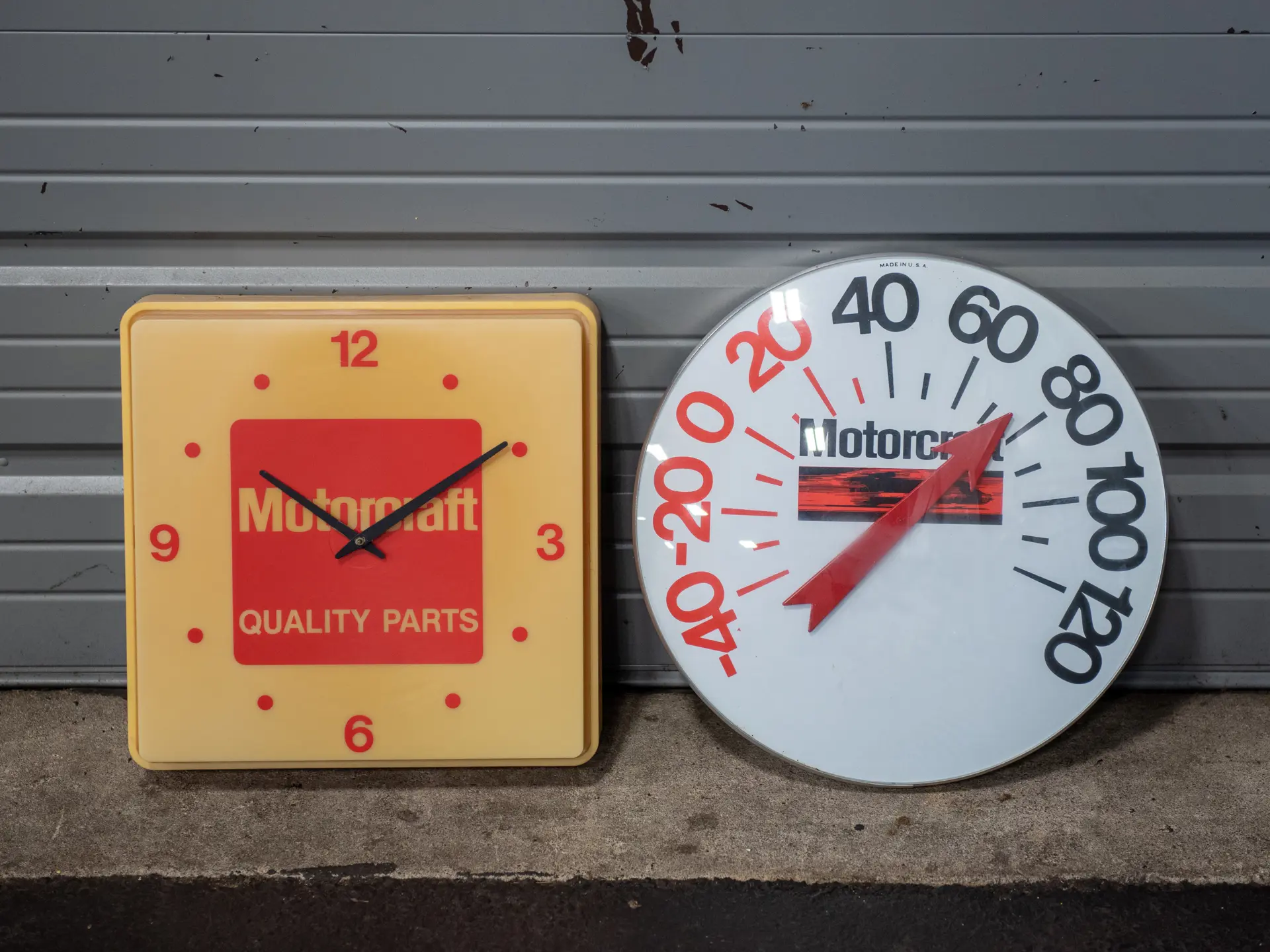 Ford Motorcraft Clock and Thermometer Auburn Fall 2021 RM Sotheby's