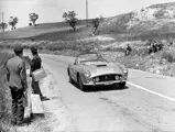 Chassis 1883 GT at the 1962 Targa Florio, where it achieved 3rd in class and 19th overall.