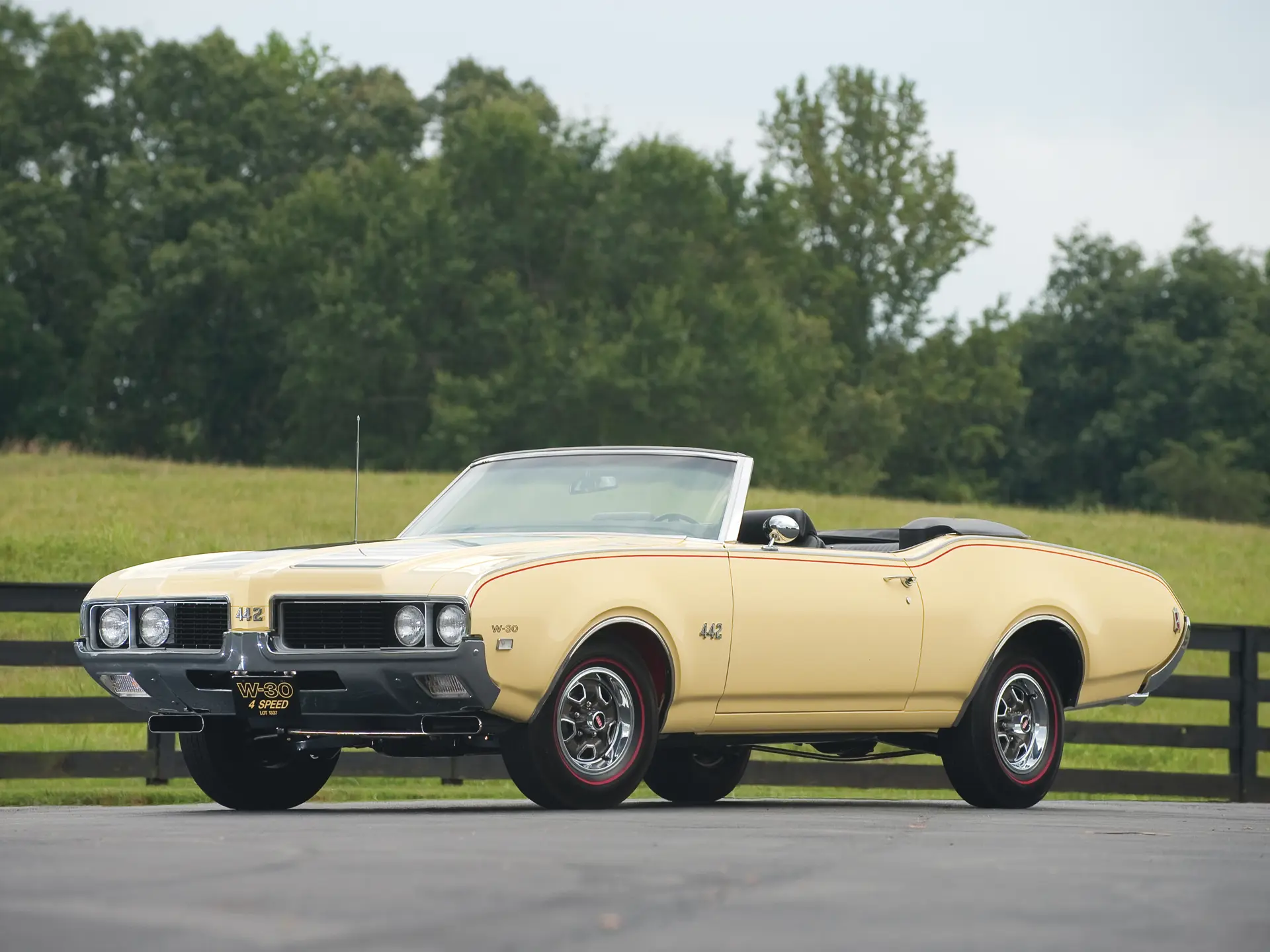 1969 Oldsmobile 4-4-2 W-30 Convertible (Four-Speed) | The Milton Robson ...