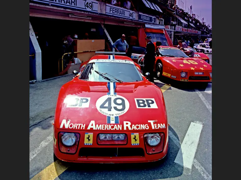 Alain Cudini, John Morton, and Philippe Gurdjian, #49, DNF, 24 Hours of Le Mans, 1981.