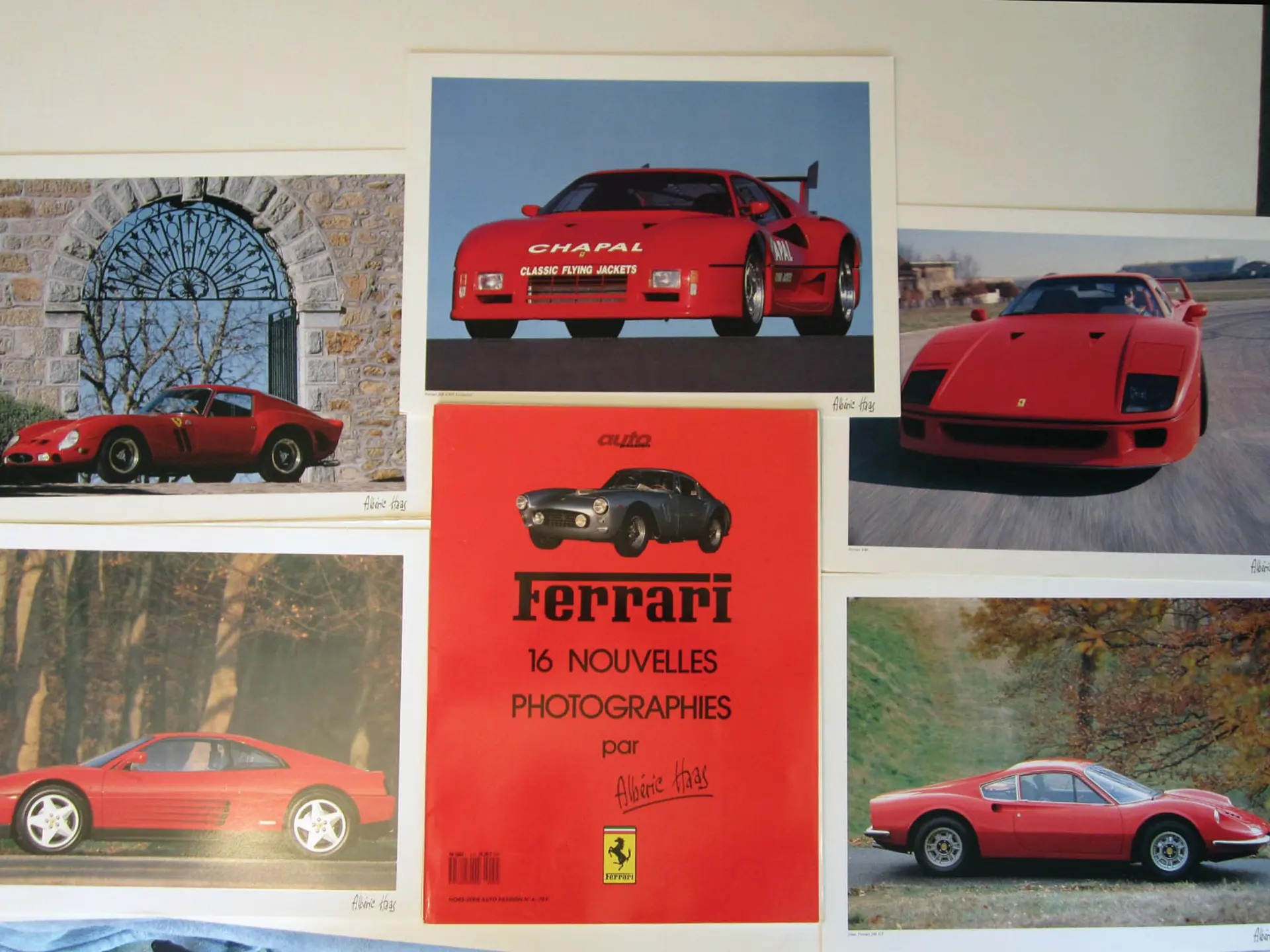 Ferrari Lithographic Prints by Alberic Haas (16 prints) 12