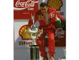 Brazilian GP Jacarepagua Autodromo, Rio de Janeiro Brazil 1989
Podium Nigel Mansell Ferrari 640 wins the race
© Formula One Pictures / Picture by John Townsend. Office tele (+36)26 322 826 Hungarian mobile (+36) 70 776 9682. UK Mobile +44 7747 862606 www.f1pictures.com.
Vat Number 221 9053 92
 
