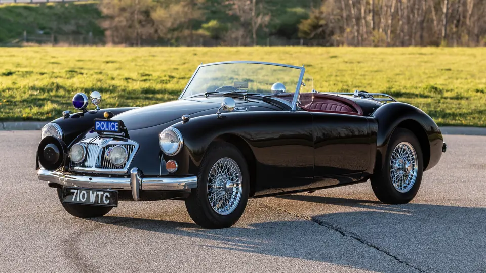 1961 MG MGA Mk II Police Car - Photo: Teddy Pieper - @vconceptsllc