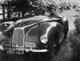 The 2-Litre Sports pictured with Robert Lawrie and Richard Parker.