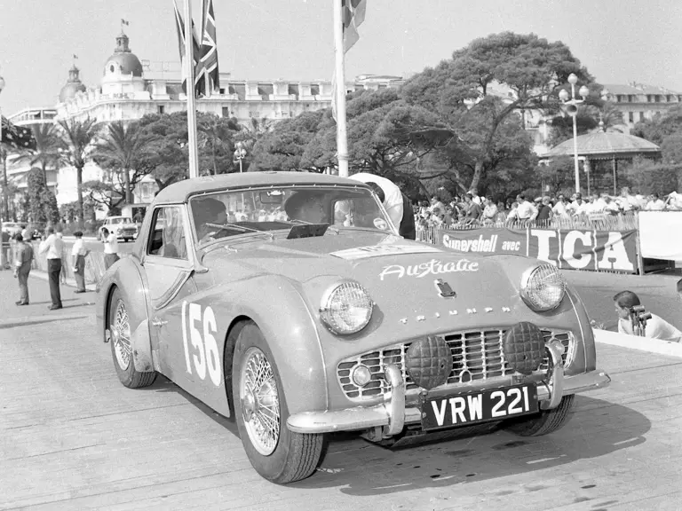  As seen at the start of the 1958 Tour de France in Nice on the Promenade des Anglais.