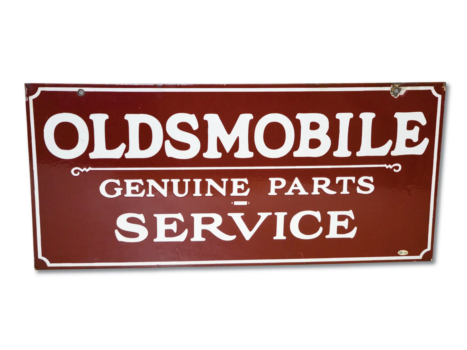 Oldsmobile Genuine Parts Service Sign | Auburn Spring 2019 | RM Sotheby's