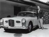 Original owner, Edward Ashley, with car on September 8, 1956.