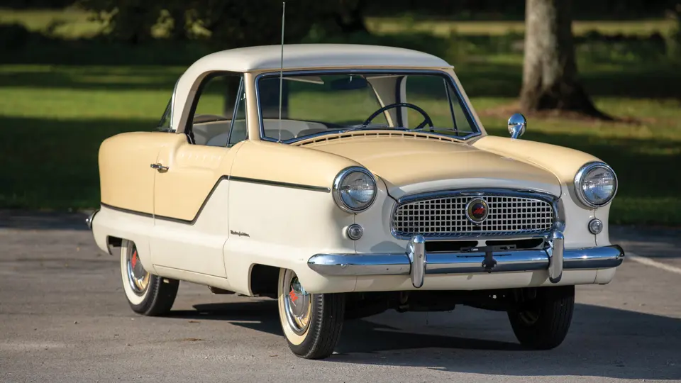 1959 Nash Metropolitan Coupe HF19_r0140 sold by Mark Grimsley. Photo by Dan Henry / www.DanHenryPhotography.com