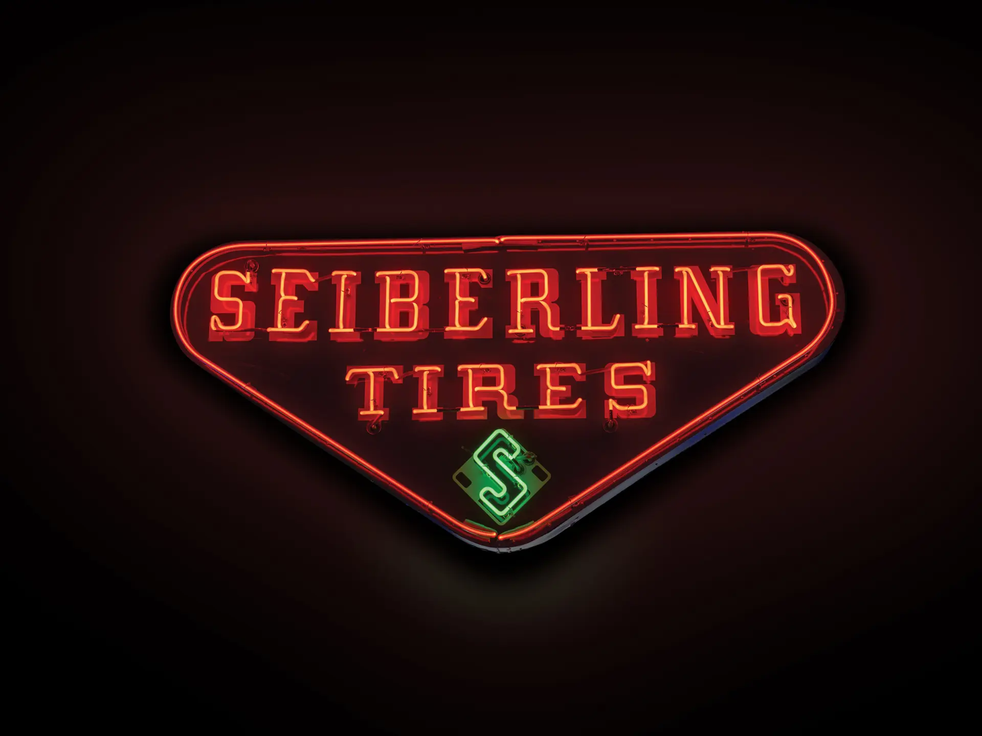 Seiberling Tires Neon Sign | The Dingman Collection | RM Sotheby's