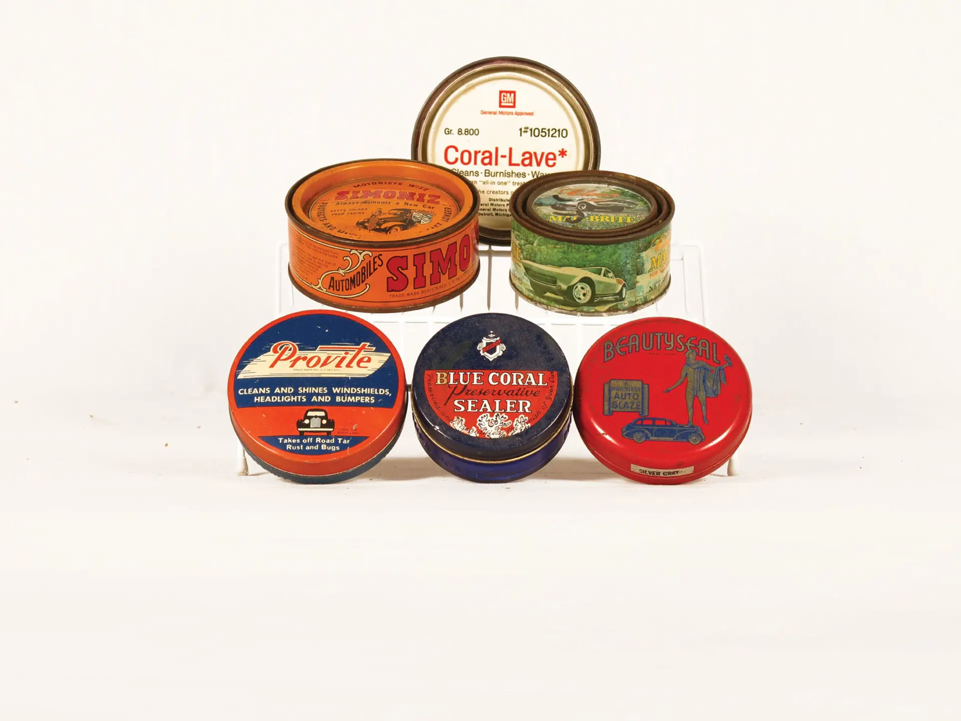 Group of Auto Wax Containers Auburn Memorabilia Auction RM Sotheby's