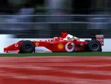 Race winner Michael Schumacher (GER) Ferrari F2001.
Formula One World Championship, Rd1, Australian Grand Prix, Albert Park, Melbourne, Australia, 3 March 2002.