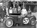 1934 Le Mans all woman racing team.  MG PA-B  tHE dANCING dAUGHTERS