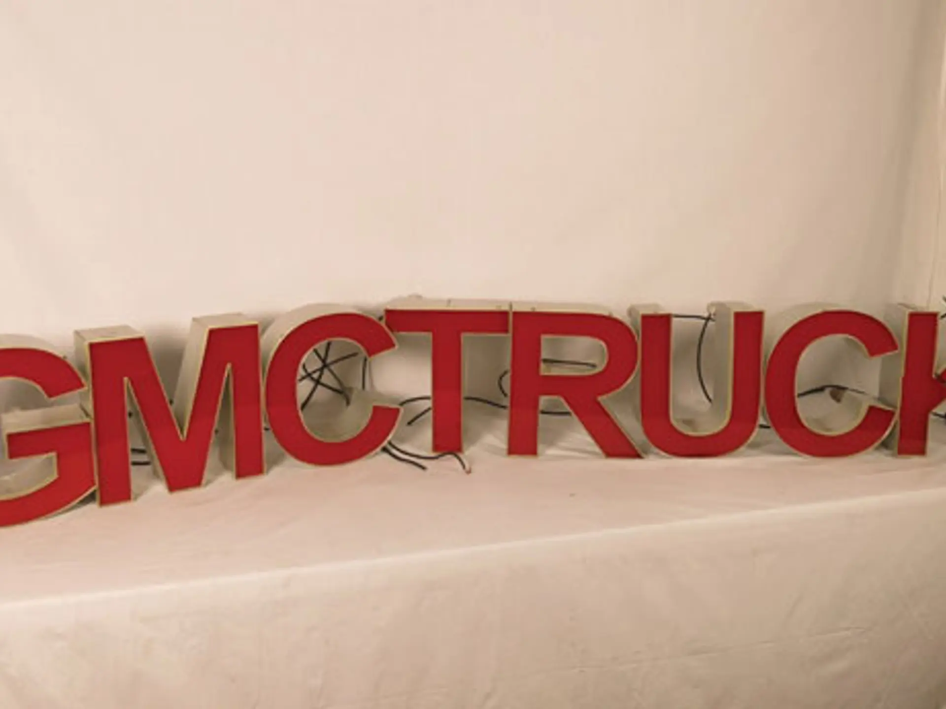 GMC TRUCK letters (14