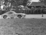 Sporting race number 11, this Ferrari 250 SWB, racing under N.A.R.T. was driven by George Arents and Bill Kimberly at the 1960 12 Hours of Sebring. The duo finished 7th overall and 5th in class.