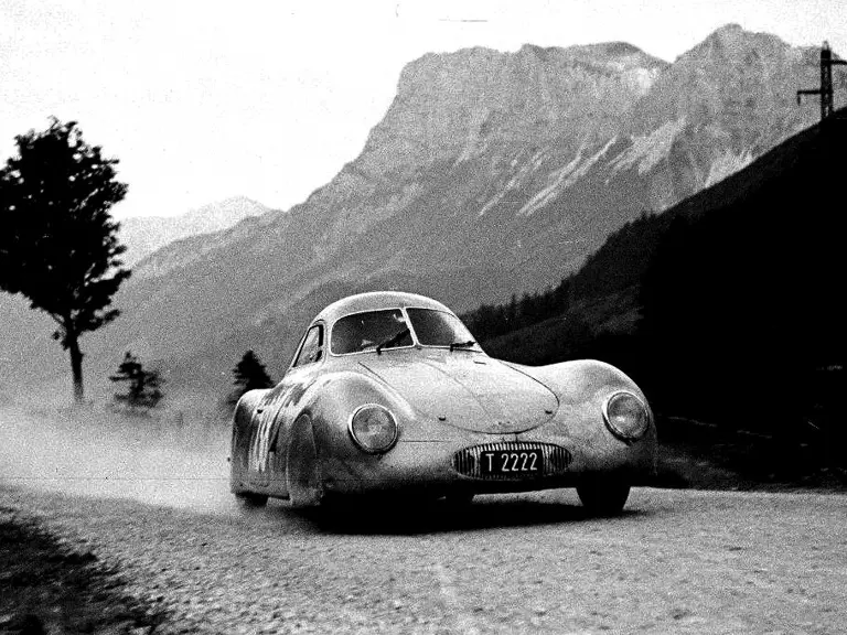 International Austrian Alpine road race, June 24-25, 1950.