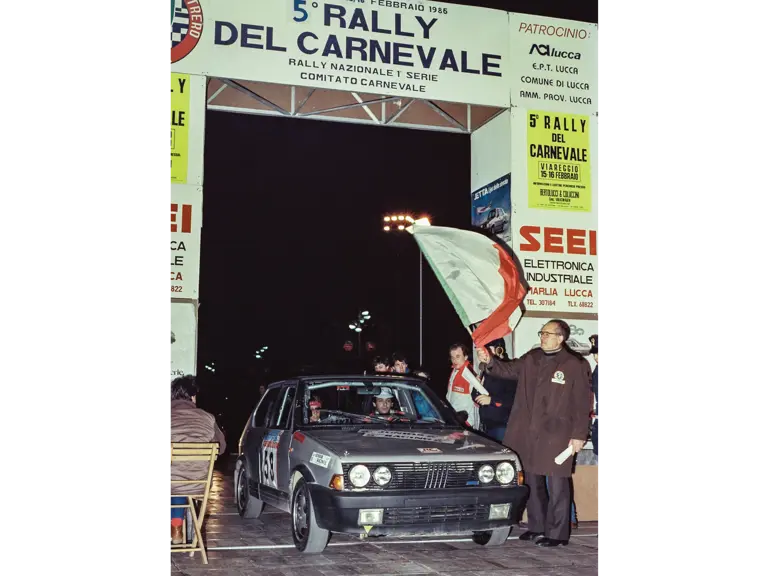 At the 1986 Rally Carnevale.