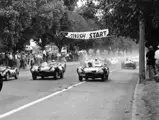 At the Bathurst 100 in 1956, where it placed third and was the fastest sports car.