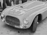 Driven by Aprile Palmer and Luigi Terravazzi in the 1951 Mille Miglia, this 1949 Ferrari 166 MM Barchetta can be seen sporting race number “344” and Milan registration plates.