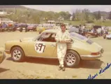 June 1971; Niederer waits in the paddock for his chance at glory during the 1971 SCCA New England Region’s North American Road Racing Championship weekend hosted at Connecticut’s Thompson International Speedway. He would finish 3rd in class.
